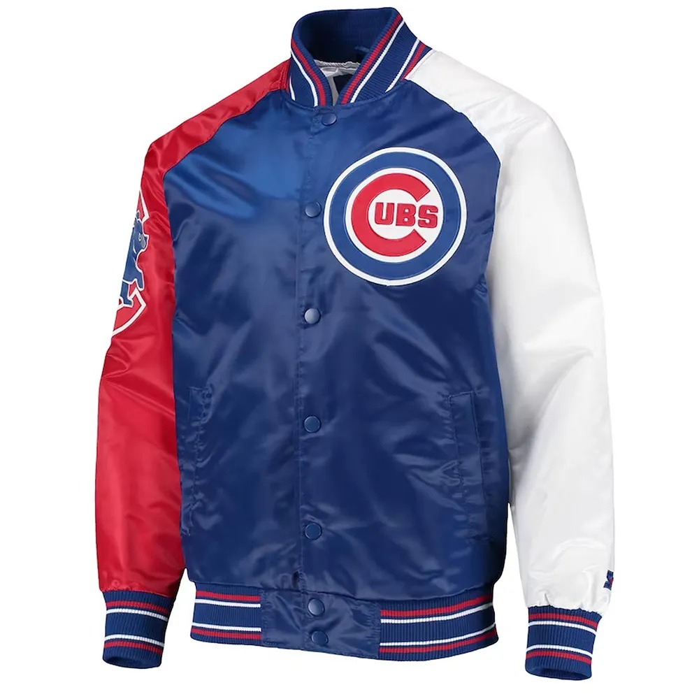 Royal Red Chicago Cubs Reliever Varsity Satin Jacket 1 1 reliever-chicago-cubs-royal-and-red-jacket