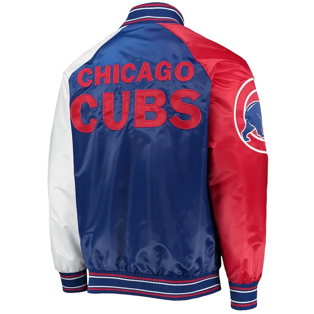 Royal Red Chicago Cubs Reliever Varsity Satin Jacket 2 2 royal-red-chicago-cubs-reliever-varsity-satin-jacket